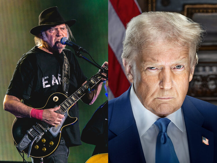 Neil Young - President Donald J Trump - Split - 2025
