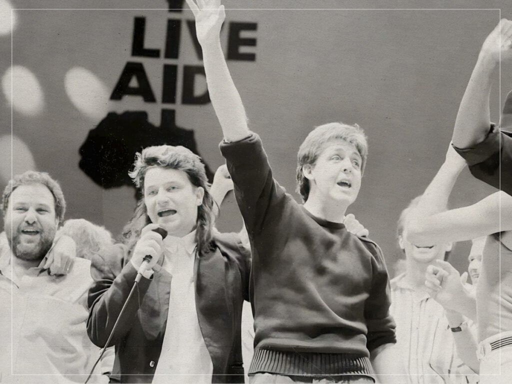 Paul McCartney - Bono - 1985 - The Beatles