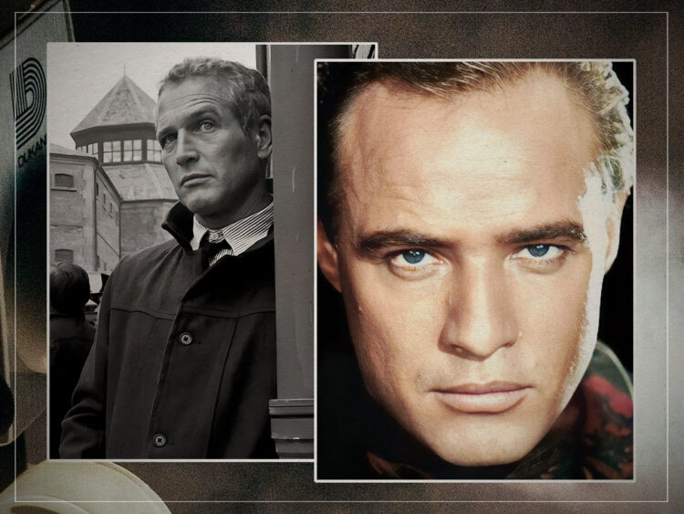 Paul Newman - Marlon Brando - Split