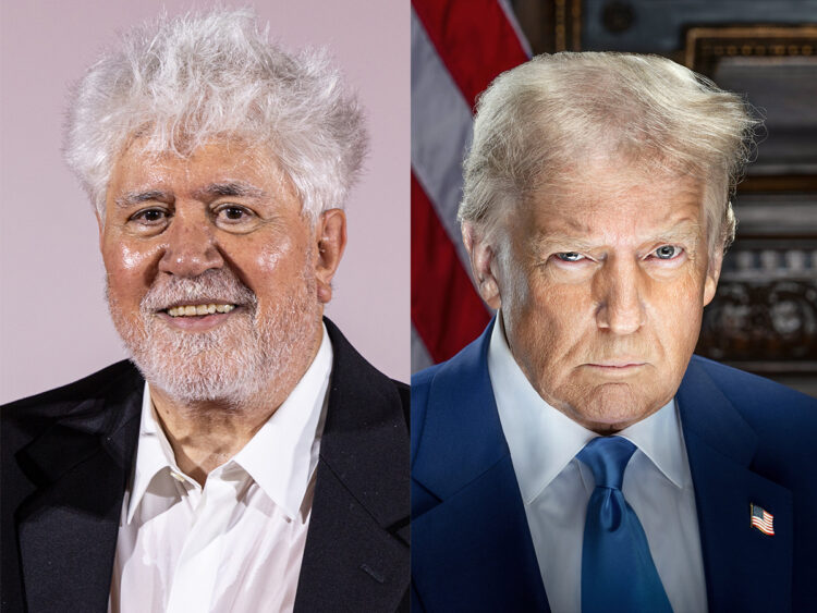 Pedro Almodovar - President Donald Trump - Split