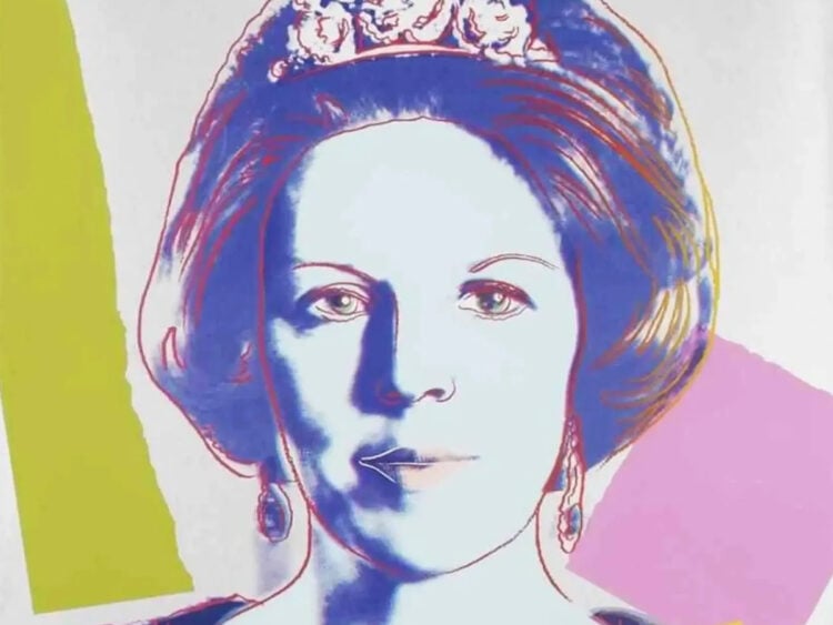 Queen Beatrix of the Netherlands - Andy Warhol - Reigning Queens