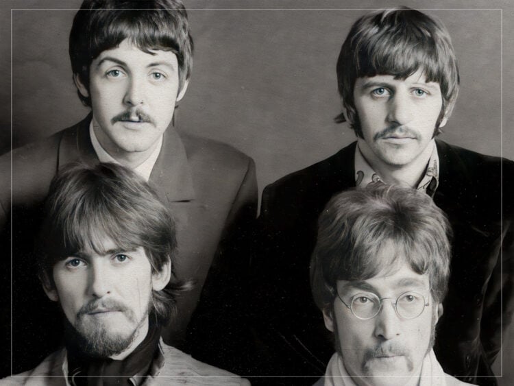 The Beatles - Ringo Starr - George Harrison - Paul McCartney - John Lennon - 1968
