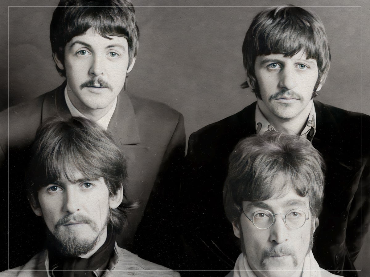 The Beatles - Ringo Starr - George Harrison - Paul McCartney - John Lennon - 1968