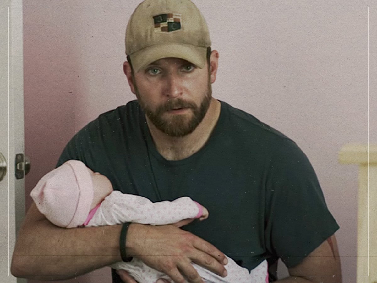The fake baby 'American Sniper' - Clint Eastwood