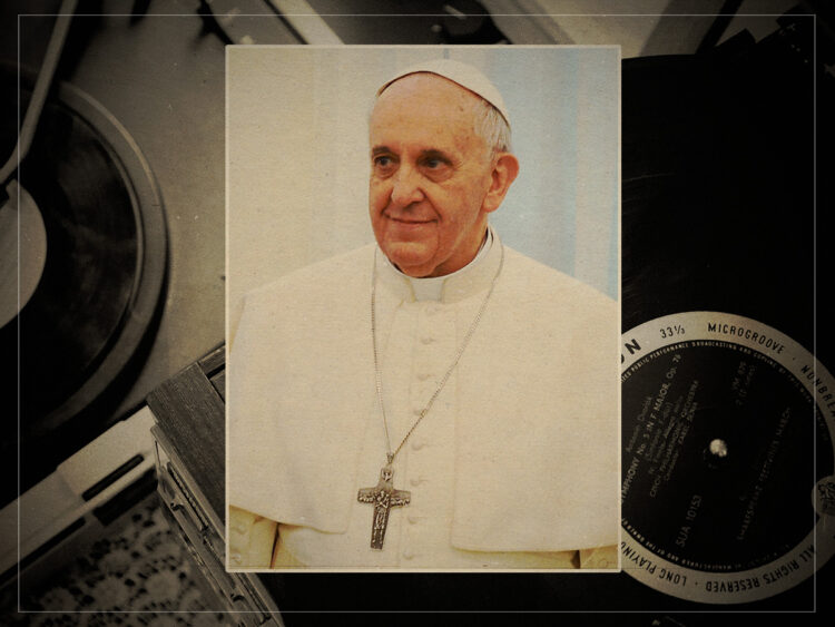 What was in Pope Francis I's record collection?