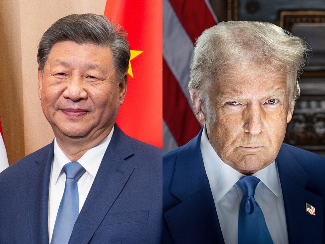 Xi Jinping - Donald Trump - Split - 2025