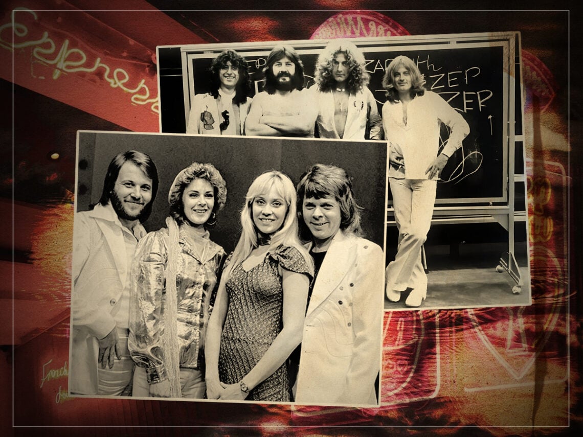 We used to run away from your women- Did ABBA really have a sex club party with Led Zeppelin?
