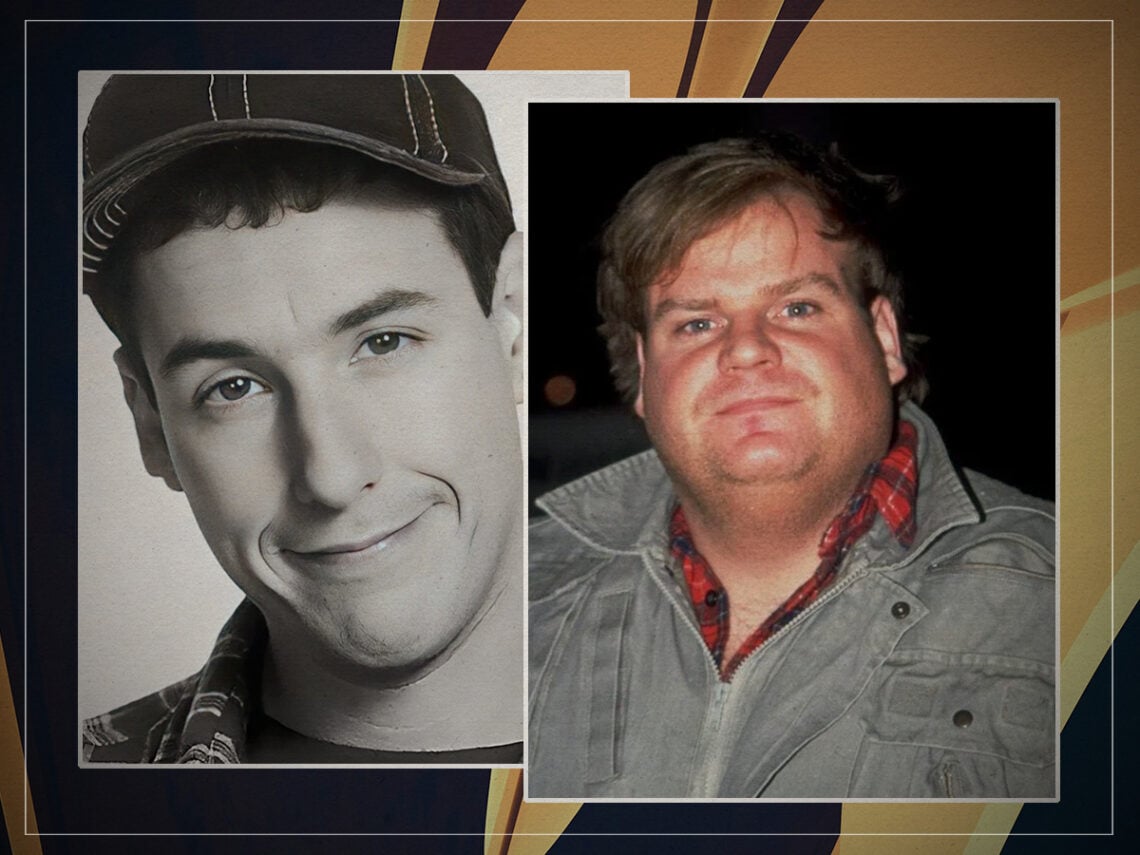 Adam Sandler - Chris Farley - Split