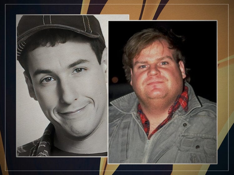 Adam Sandler - Chris Farley - Split