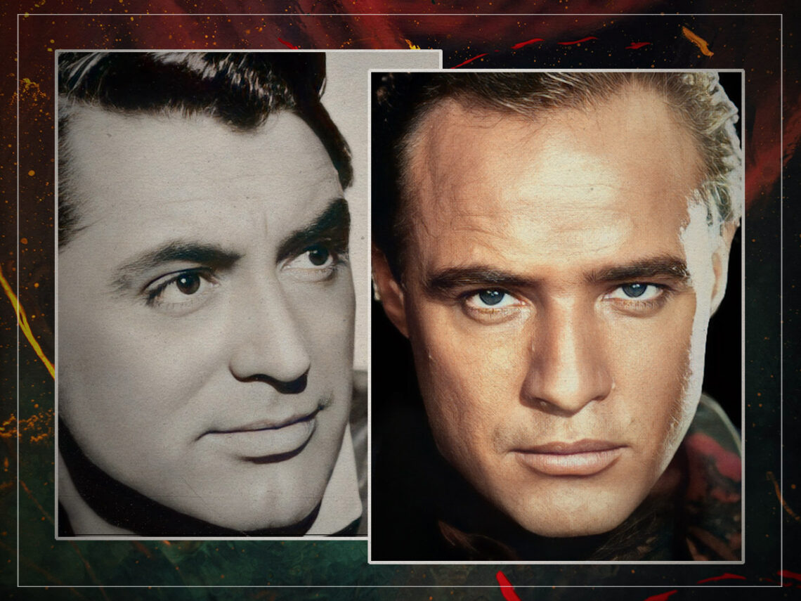 Cary Grant - Marlon Brando - Split