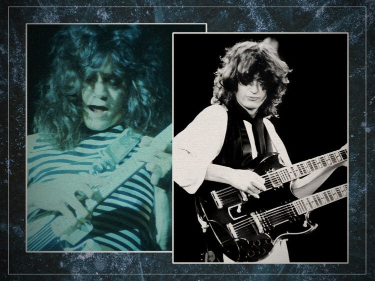 Eddie Van Halen - Jimmy Page - Split