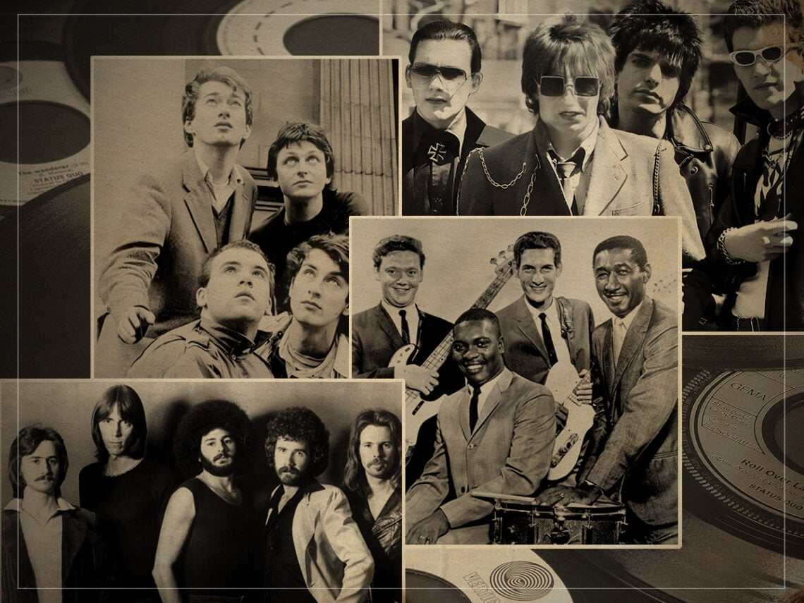 Five bands that peaked with their very first single