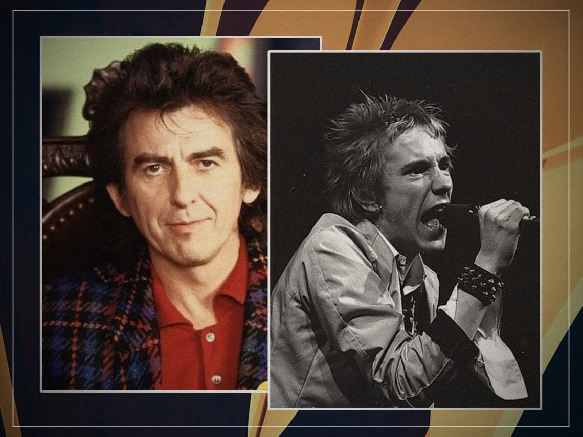 George Harrison - Johnny Rotten - The Sex Pistols - Split