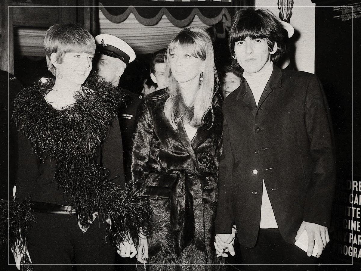 George Harrison - Patti Boyd Cilla Black - 1966 - Alfie - The Beatles