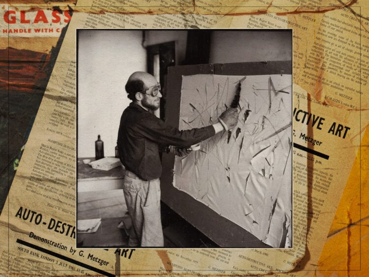 Gutav Metzger: The man behind auto-destructive art