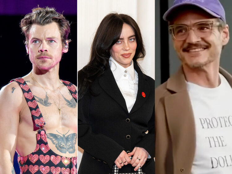 Harry Styles - Billie Eilish - Pedro Pascal - Split - 2025