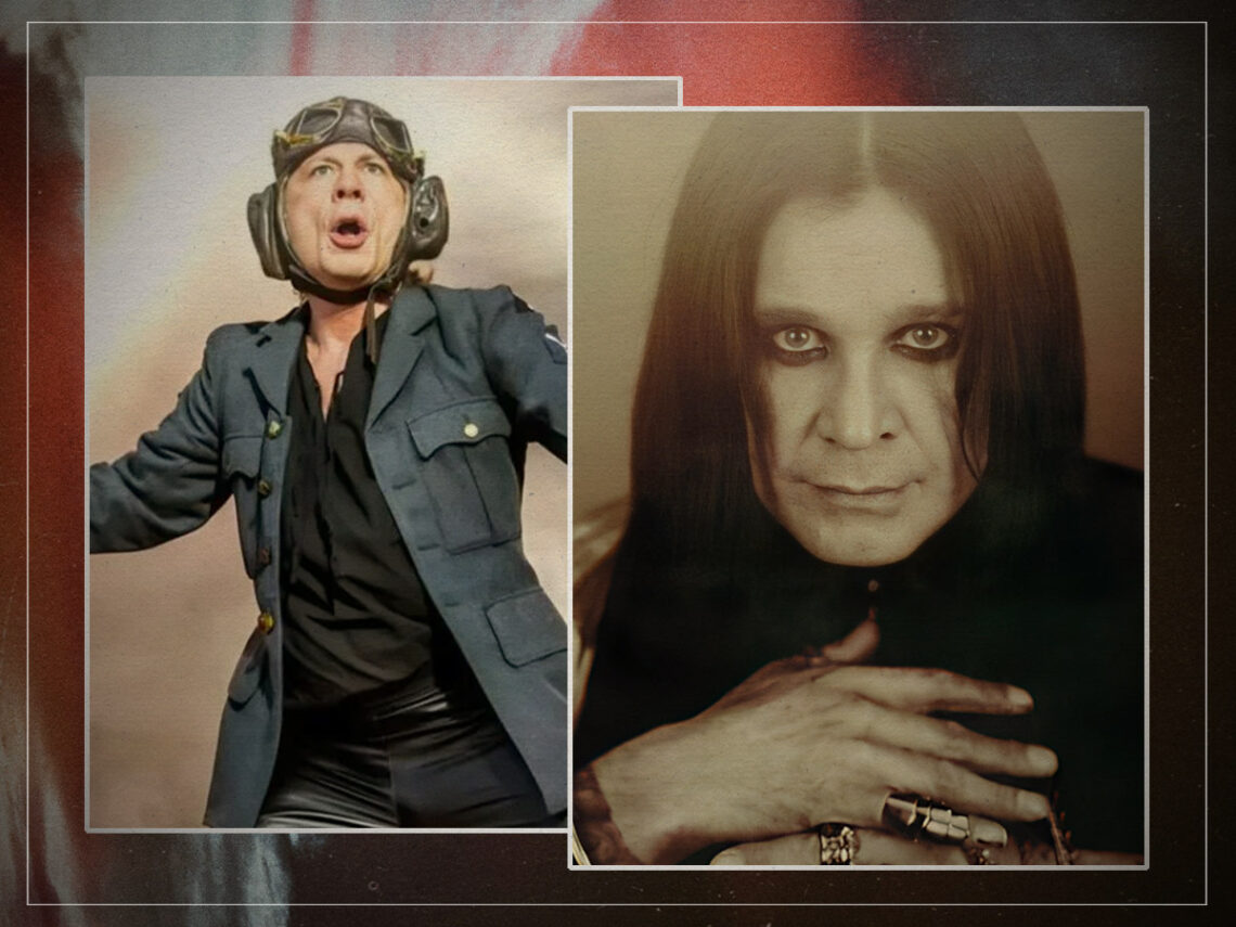 Iron Maiden - Ozzy Osbourne - Split