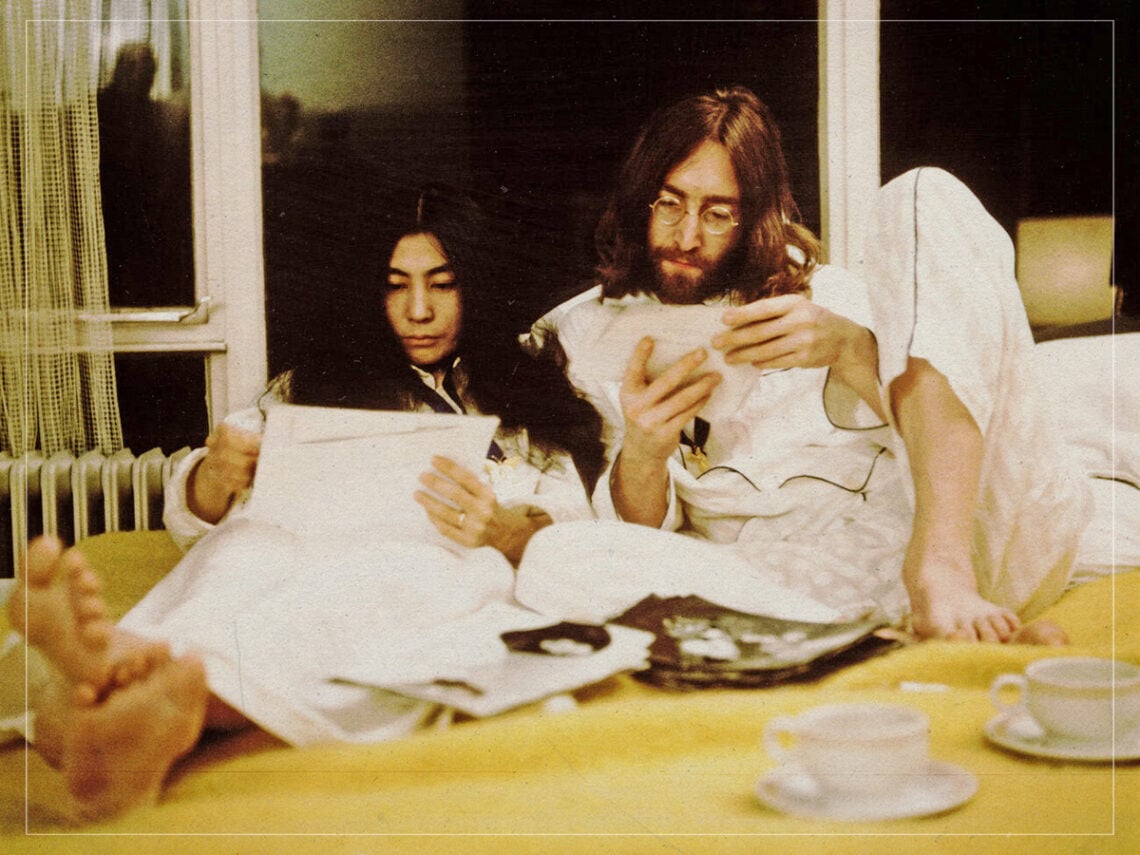 John Lennon - Yoko Ono - 1969 - Bed In For Peace - The Beatles