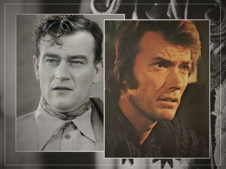 John Wayne - Clint Eastwood - Split