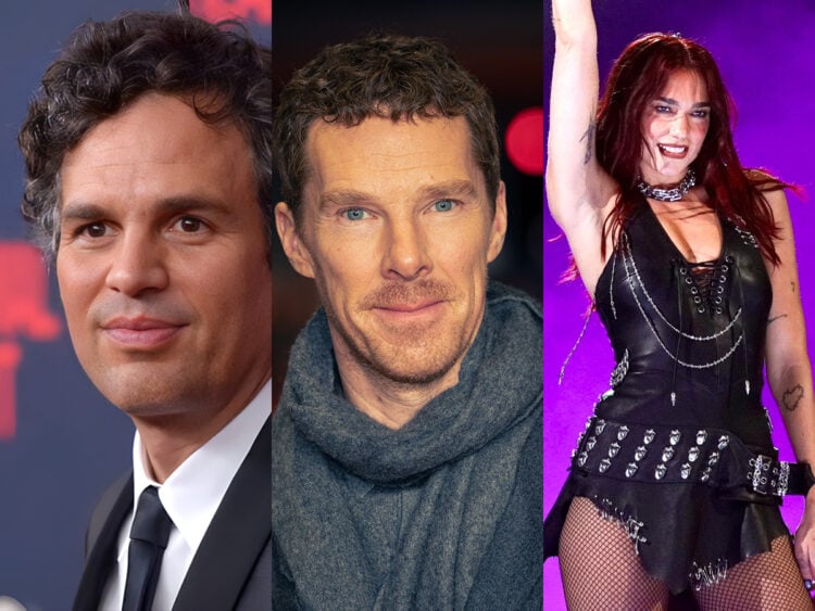 Mark Ruffalo - Benedict Cumberbatch - Dua Lipa - Split - 2025
