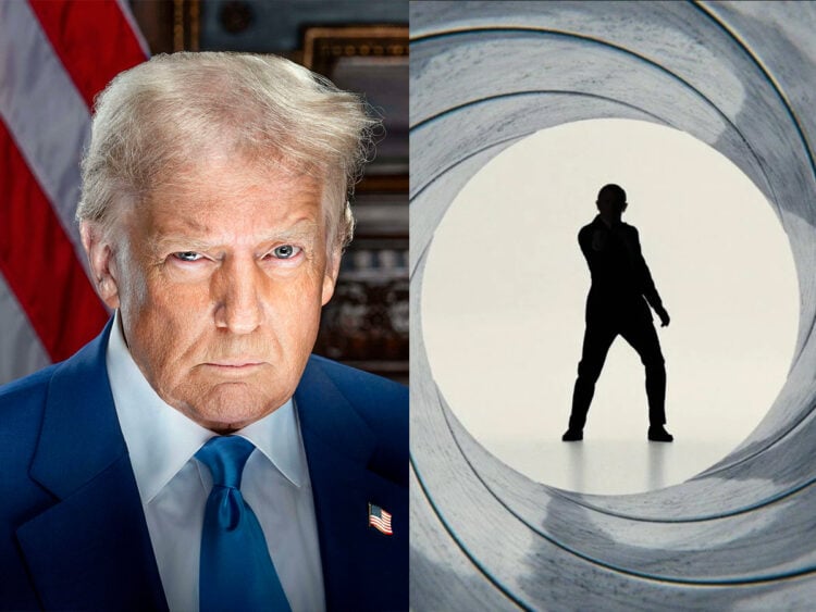 President Donald Trump - James Bond - 007 - Split - 2025
