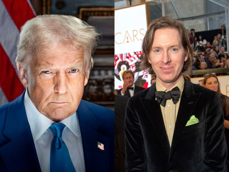 President Donald Trump - Wes Anderson - 2025 - Split