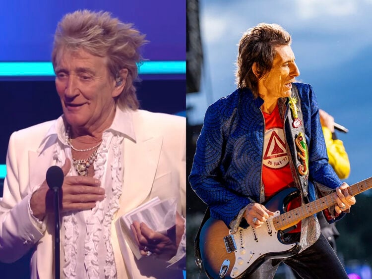 Rod Stewart - Ronnie Wood - Split - 2025