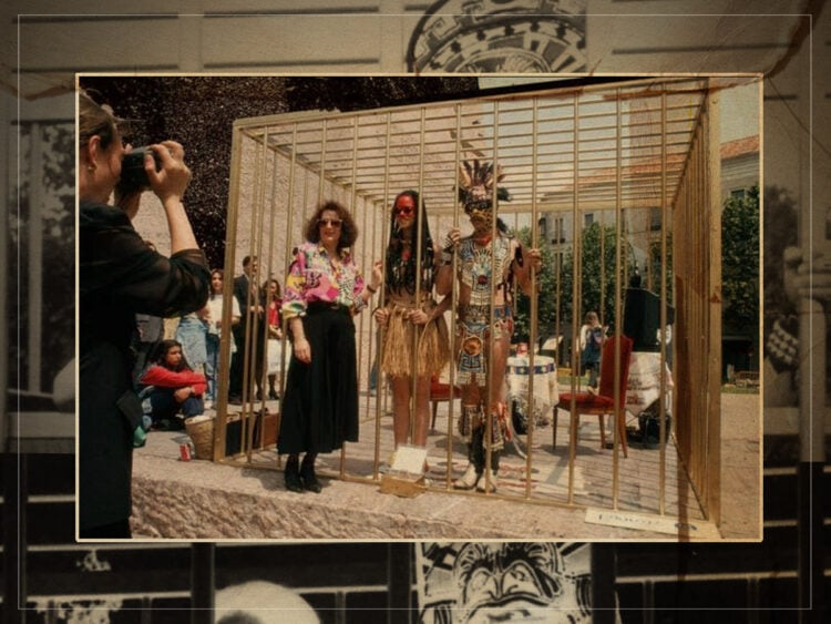 'The Couple In The Cage'- The exhibition that pranked the art world