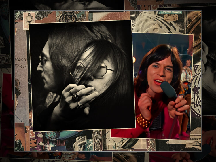 Why did John Lennon and May Pang nickname Mick Jagger 'The Phantom'?