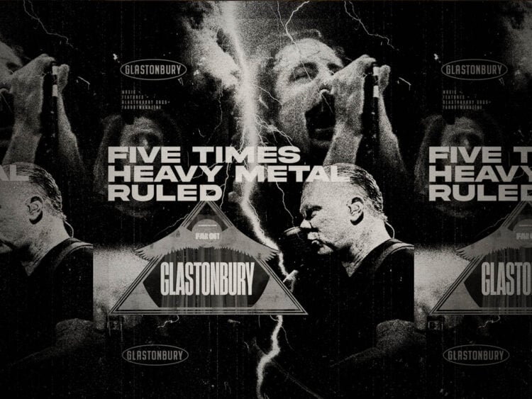 5 times heavy metal ruled Glastonbury Festival