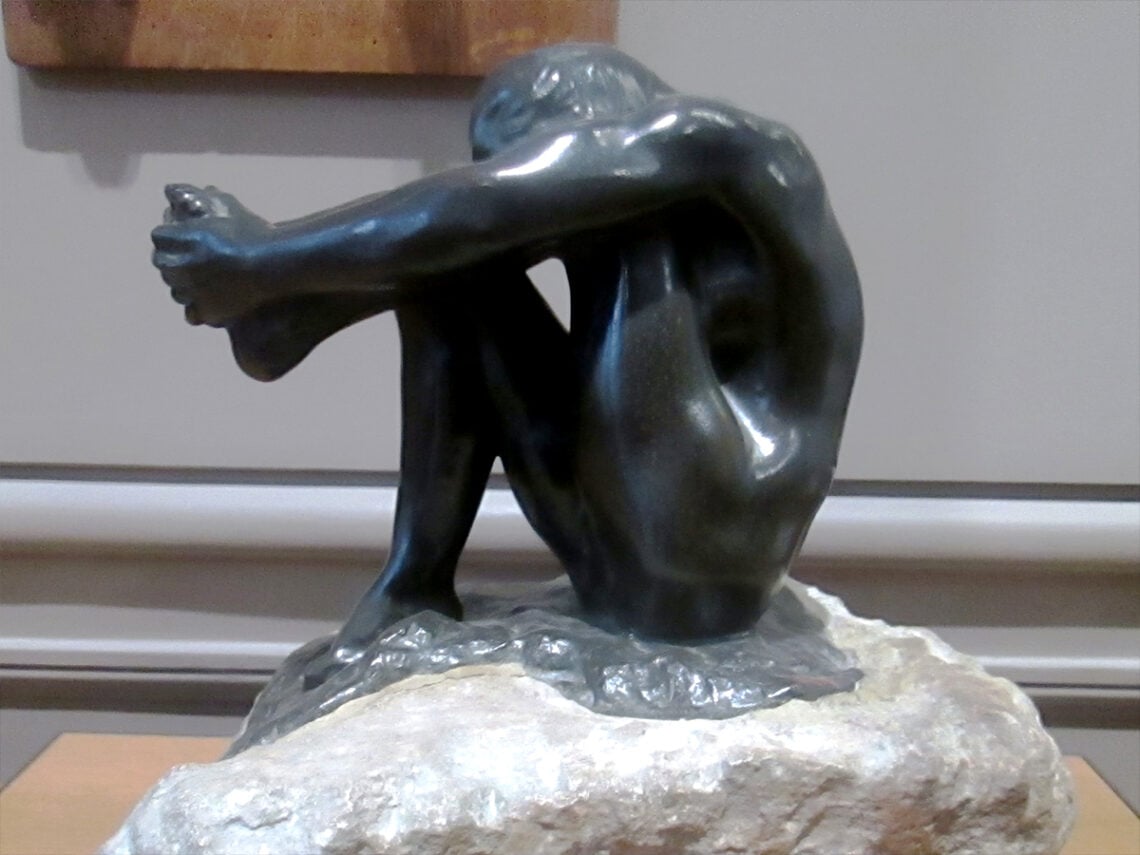 Auguste Rodin' - Despair - Scuplture