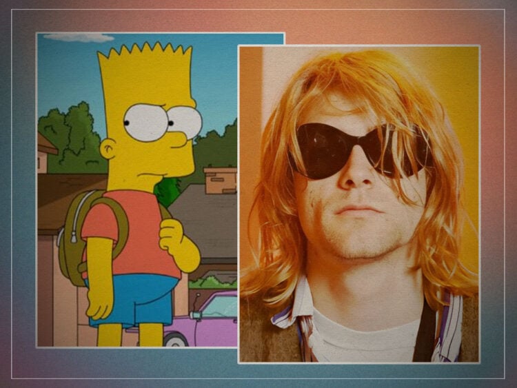 Bart Simpson - Kurt Cobain - Split