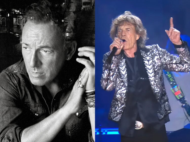 Bruce Springsteen - Mick Jagger - Split - 2025