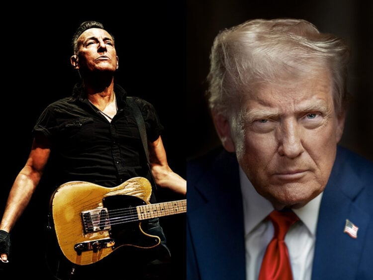 Bruce Springsteen - President Donald Trump - Split - 2025