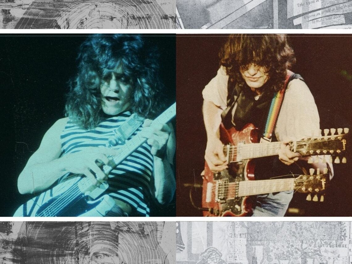 Eddie Van Halen - Jimmy Page - Far Out Magazine