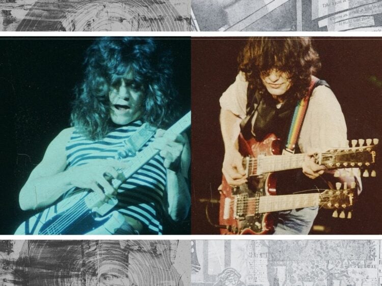 Eddie Van Halen - Jimmy Page - Far Out Magazine