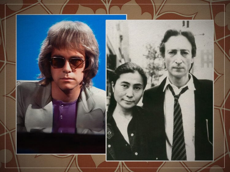 Elton John - John Lennon - Yoko Ono - Split -