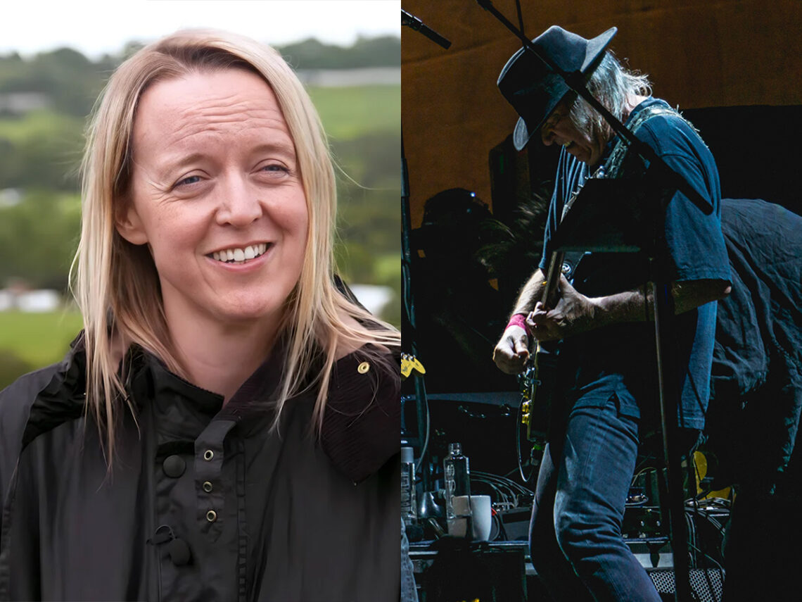 Emily Eavis - Neil Young - Split - 2025