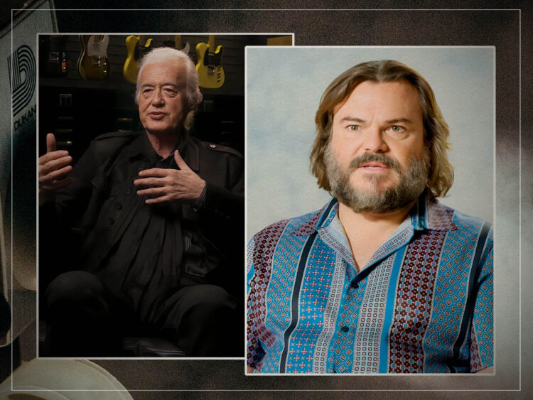 Jimmy Page - Led Zeppelin - Jack Black - Split