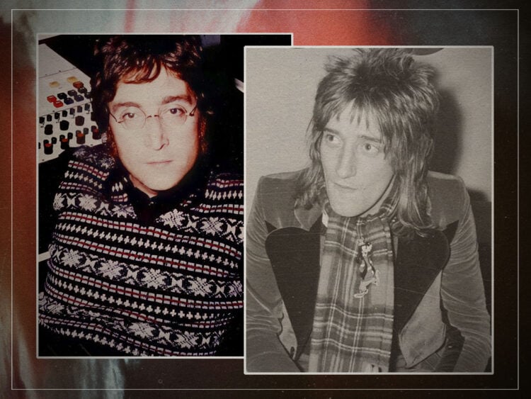 John Lennon - Rod Stewart - Split