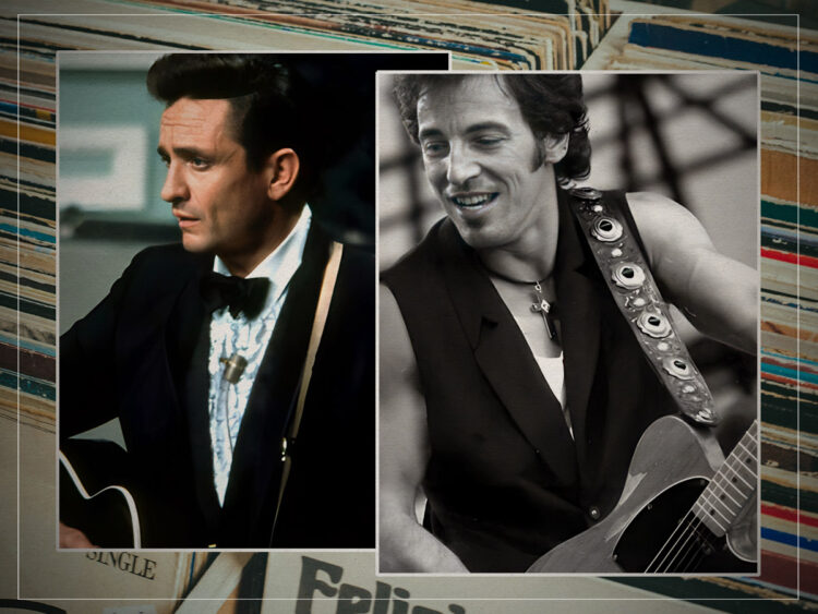 Johnny Cash - Bruce Springsteen - Split