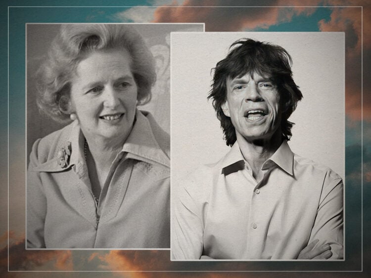 Margaret Thatcher - Mick Jagger - Split