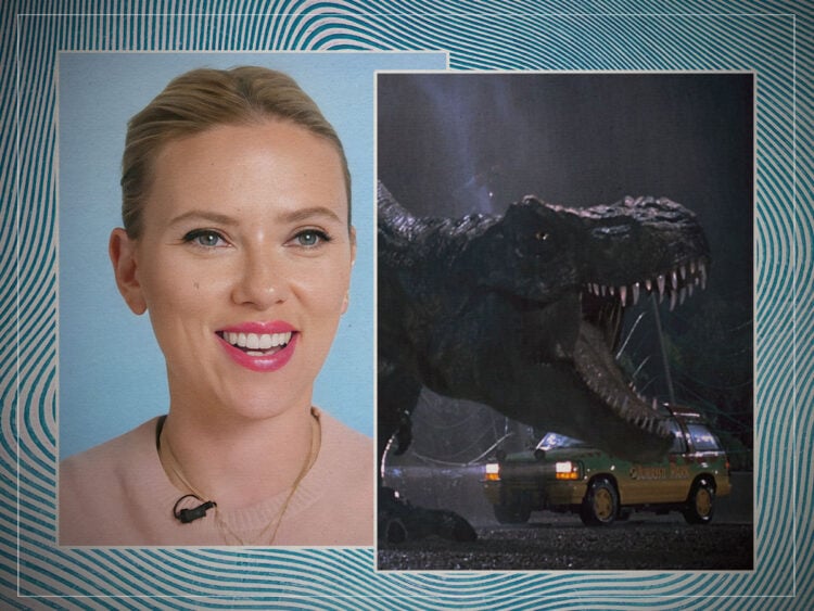 Scarlett Johansson - Jurassic Park - Split