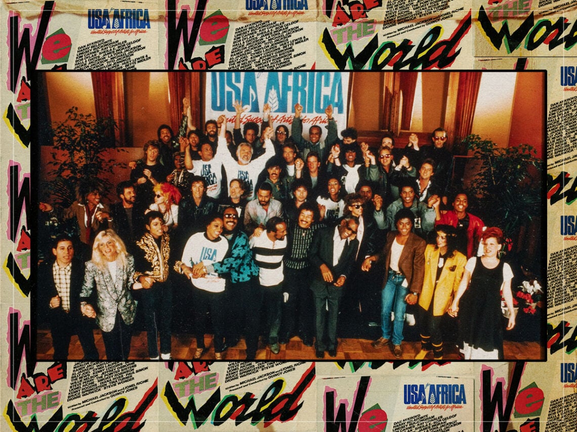Which artists were snubbed on ‘We Are the World’