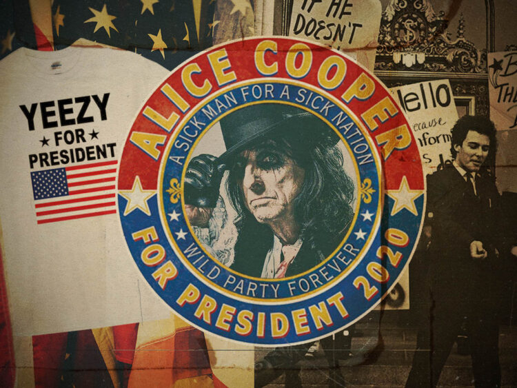 Which musicians have run for the presidency?