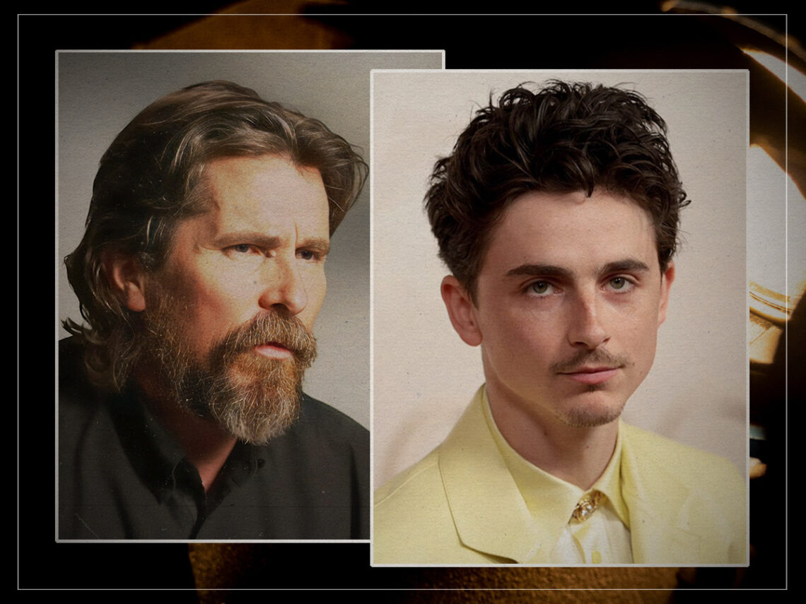 Christian Bale - Timothée Chalamet - Split