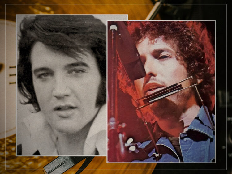 Elvis Presley - Bob Dylan - Split