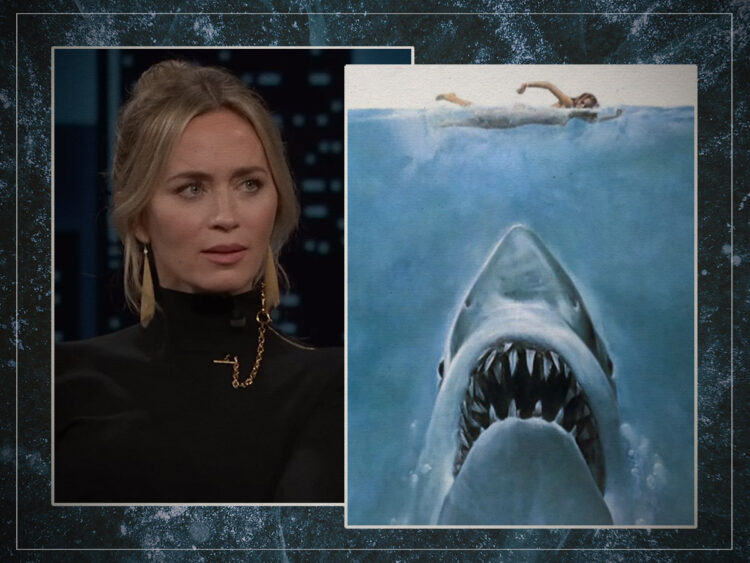 Emily Blunt - Jaws - Split