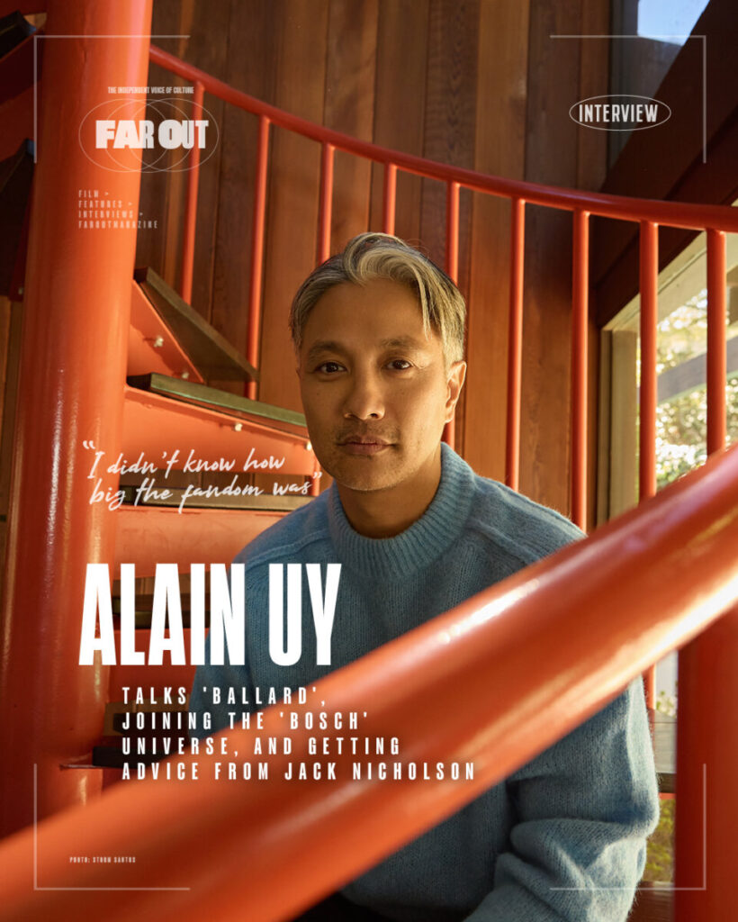I didn't know how big the fandom was_- Alain Uy talks 'Ballard', joining the 'Bosch' universe, and getting advice from Jack Nicholson