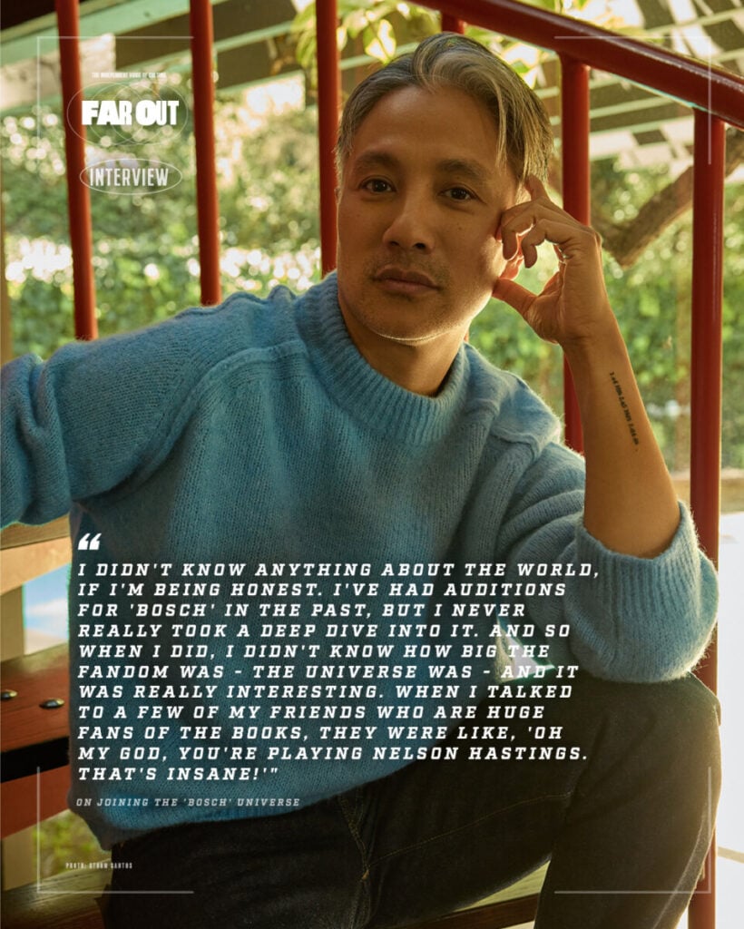I didn't know how big the fandom was_- Alain Uy talks 'Ballard', joining the 'Bosch' universe, and getting advice from Jack Nicholson